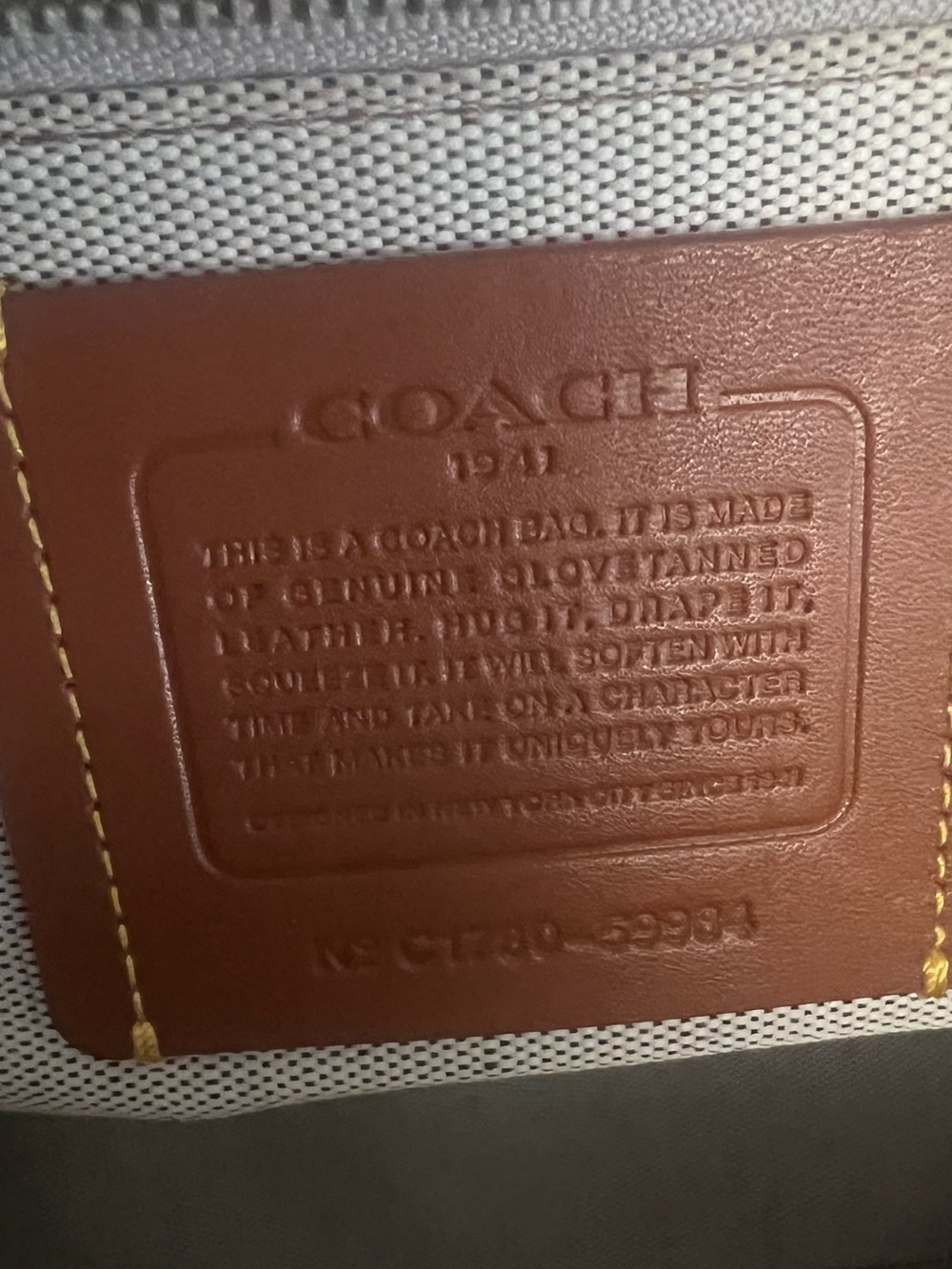 Coach 1941 Dakotah with Colorblock Snakeskin Detail Leather Satchel - Picture 9 of 13